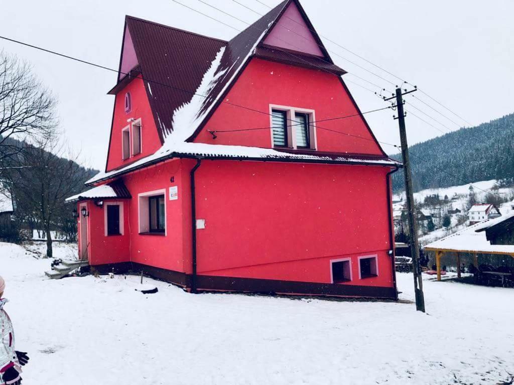Malinowy Domek Mlynczyska Exteriér fotografie